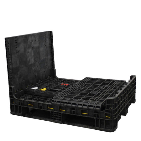 40" x 48" x 34" Heavy-Duty Bulk Containers three walls down