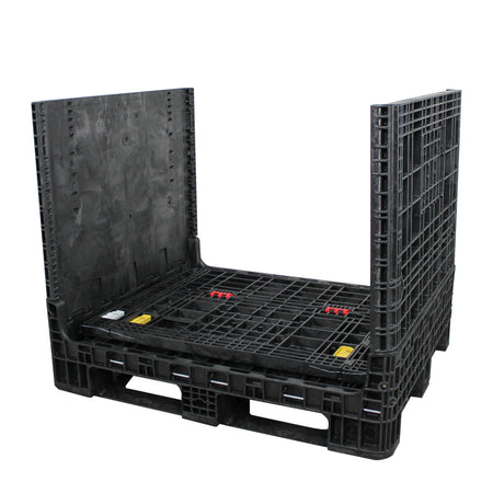 40" x 48" x 39" bulk container two walls down