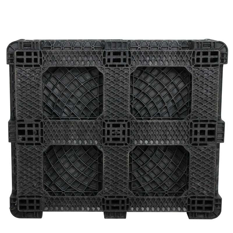 40" x 48" x 39" bulk container bottom view