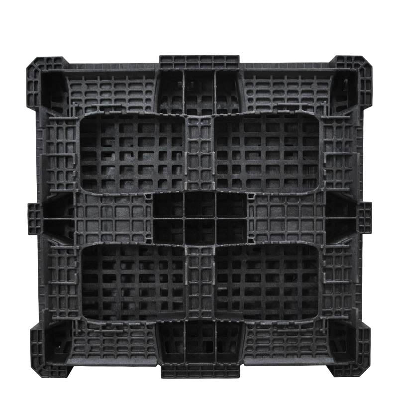 45" x 48" x 25" bulk container bottom view