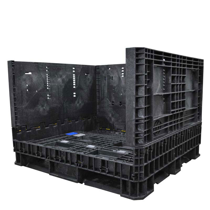 45" x 48" x 34" bulk container one wall down