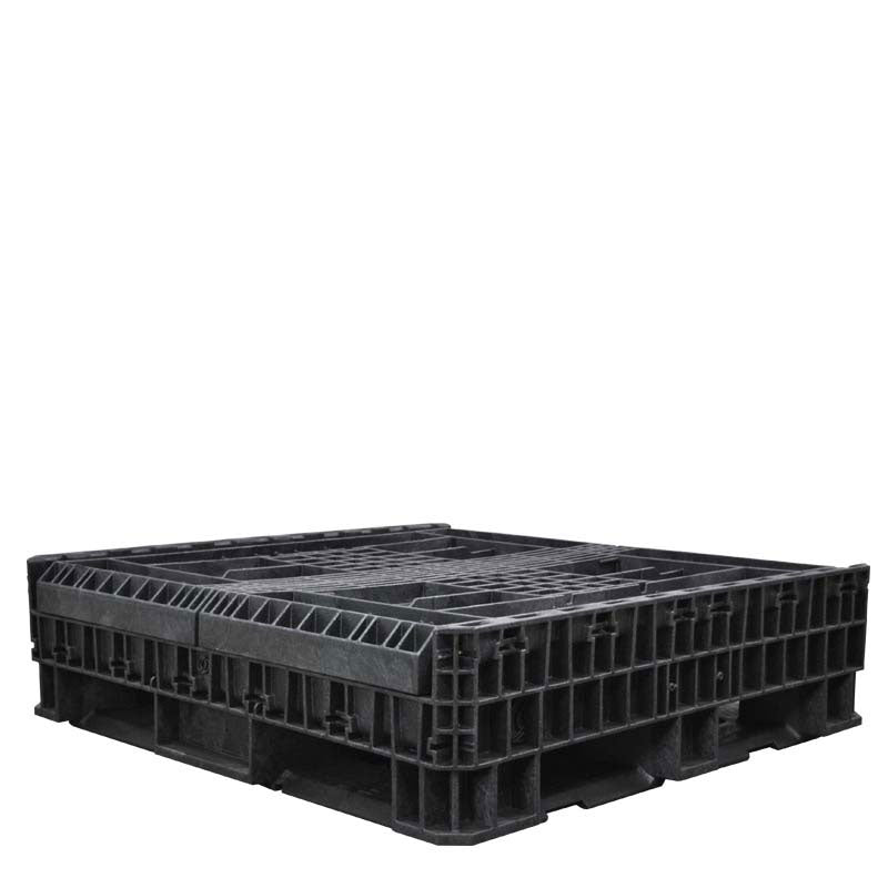 45" x 48" x 34" bulk container collapsed