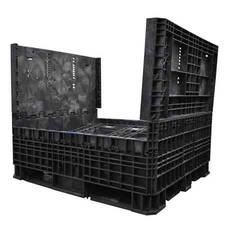 45" x 48" x 42" Collapsible Bulk Container two walls down