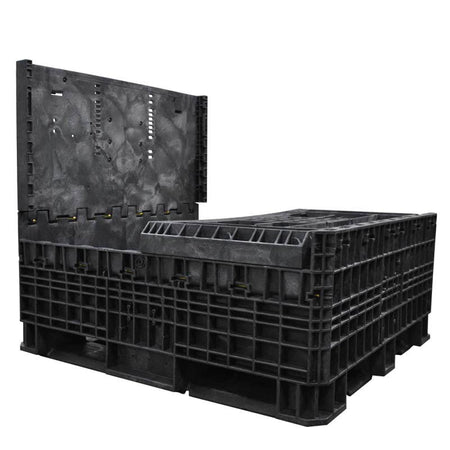 45" x 48" x 42" Collapsible Bulk Container three walls down