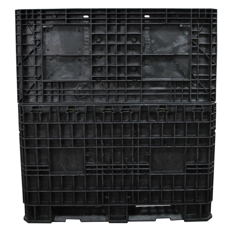 45" x 48" x 50" Heavy-Duty Collapsible Bulk Container side view