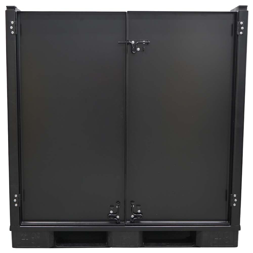Barn door front view