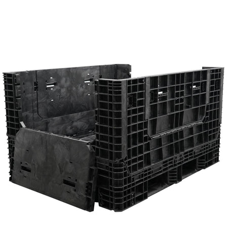 57" x 48" x 34" Extended-Length Collapsible Bulk Container two doors down