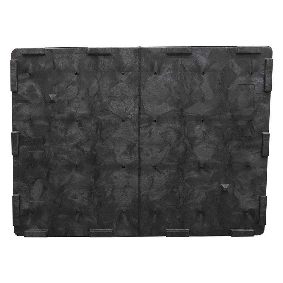 65" x 48" Extended-Length Heavy-Duty Container Lid front view