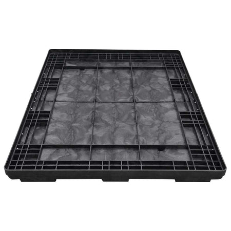 65" x 48" Extended-Length Heavy-Duty Container Lid bottom view