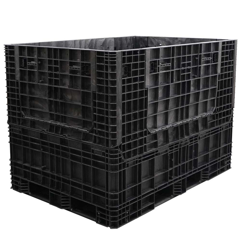 65" x 48" x 50" Extended-Length Collapsible Bulk Container