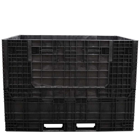 65" x 48" x 50" Extended-Length Collapsible Bulk Container front