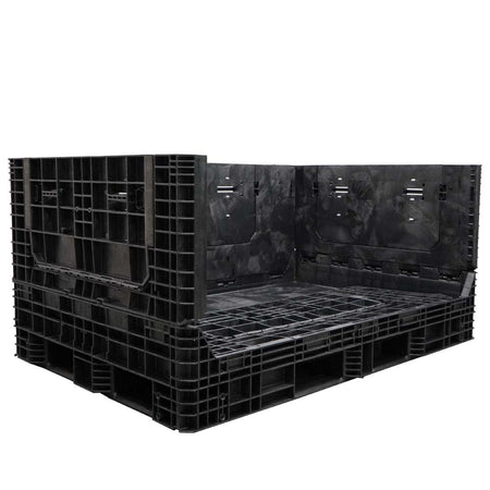 70x48x34 bulk container one wall down