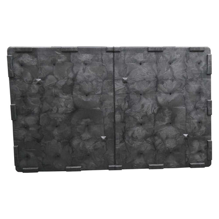 78" x 48" bulk container lid top view
