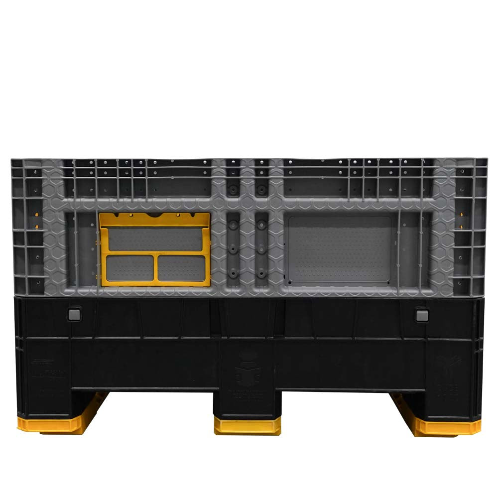 40" x 48" x 24" International Collapsible Bulk Container 40" Side View