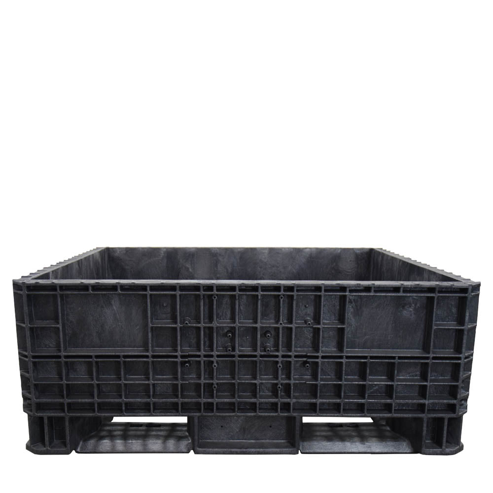 45x48x19 fixed wall bulk container side view
