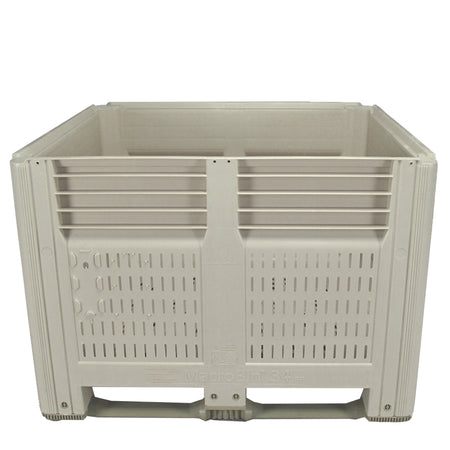 44x48x34 vented bulk bin front view