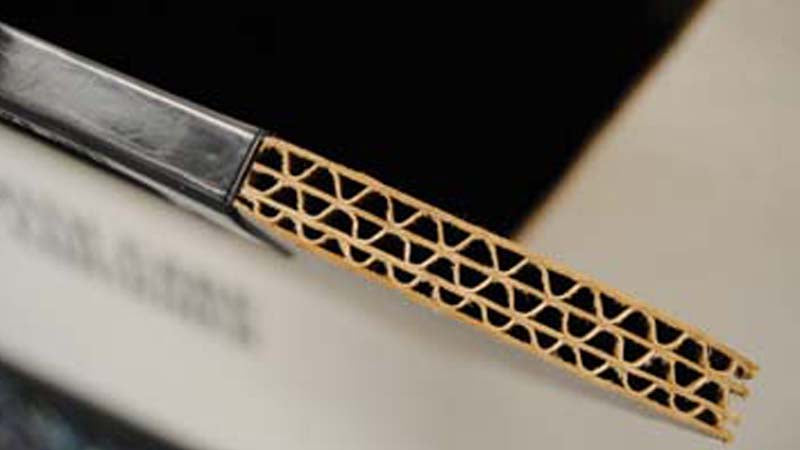 Corrugated cardboard 