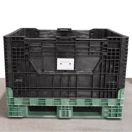 Refurbished 40" x 48" x 34" Used Collapsible Bulk Container 