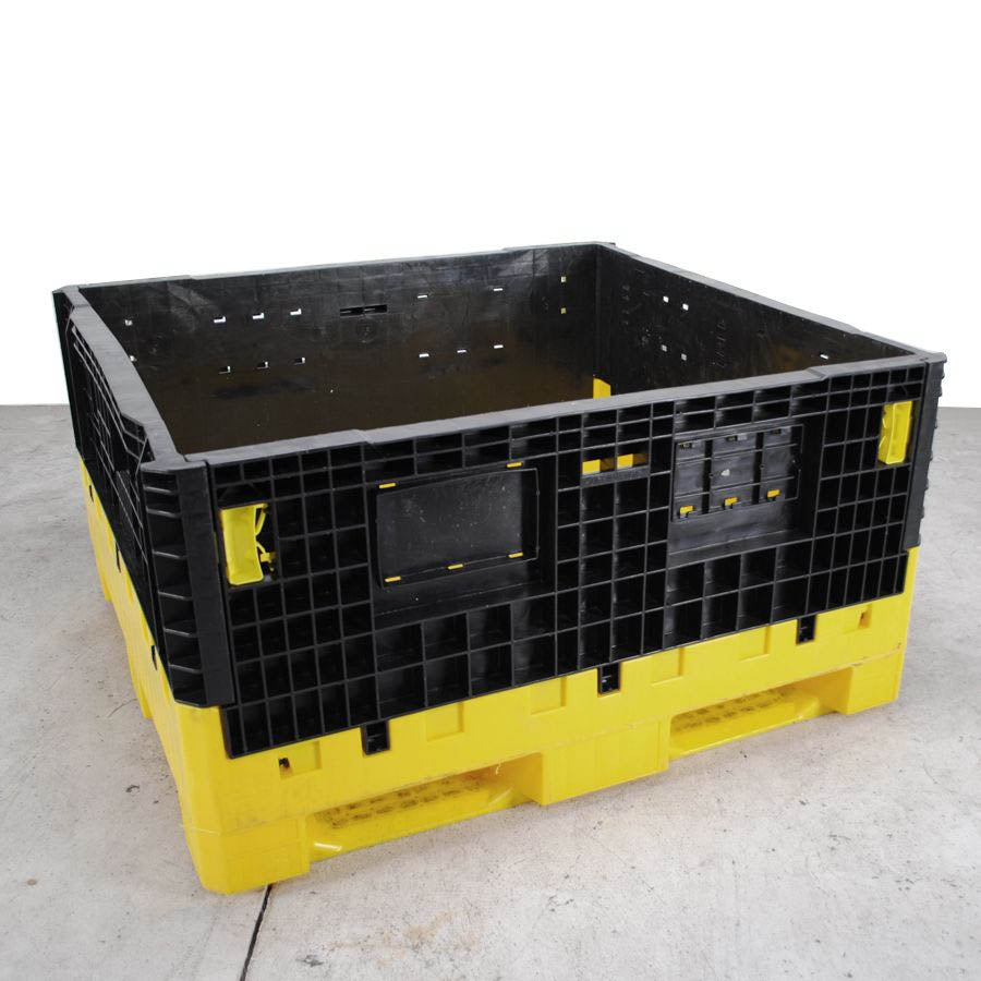 45" x 48" x 25" Used Collapsible Bulk Container