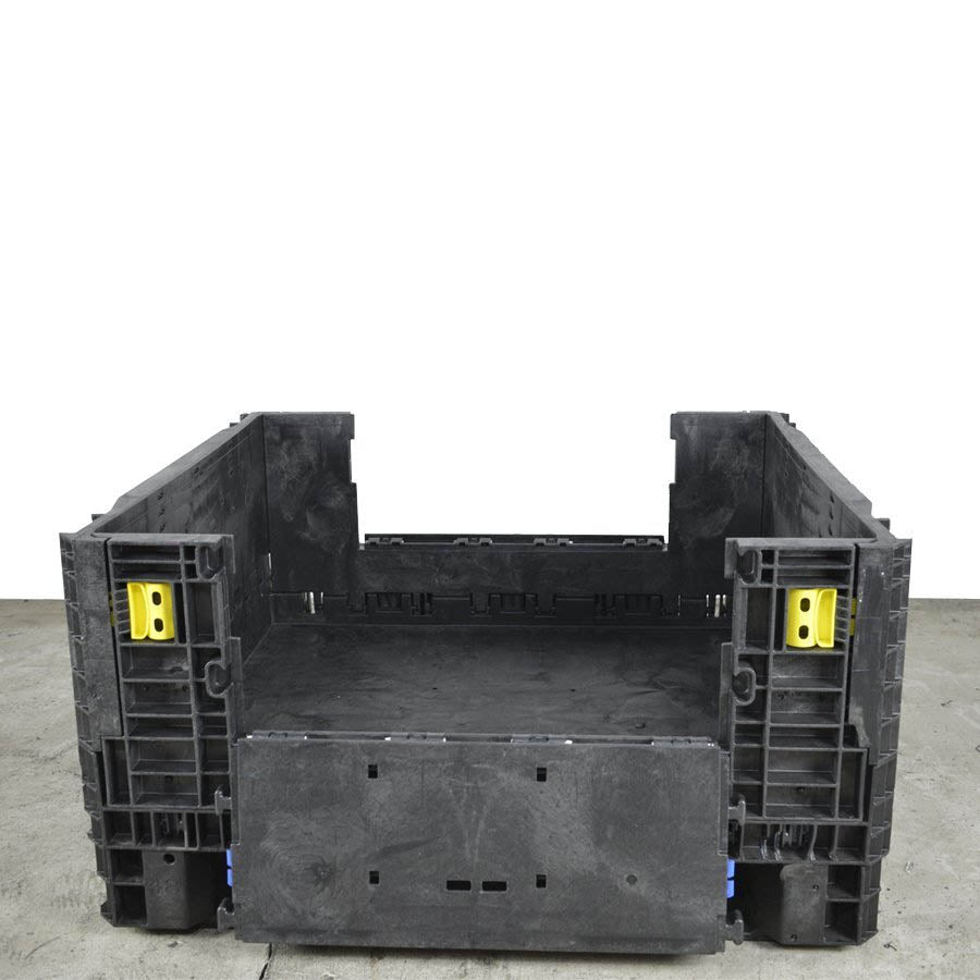 45" x 48" x 25" Used Collapsible Bulk Container two doors down