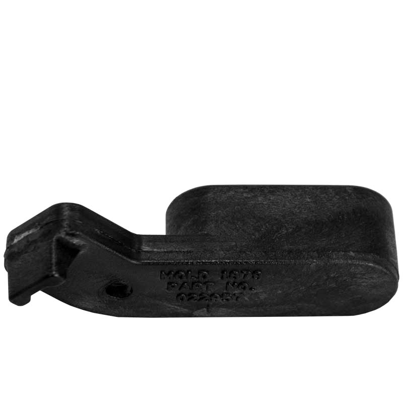 Seedbox handle latch back view
