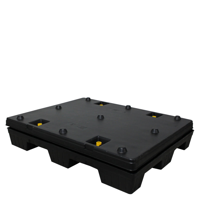 40" x 48" x 30" Pallet Pack Container fully collapsed 