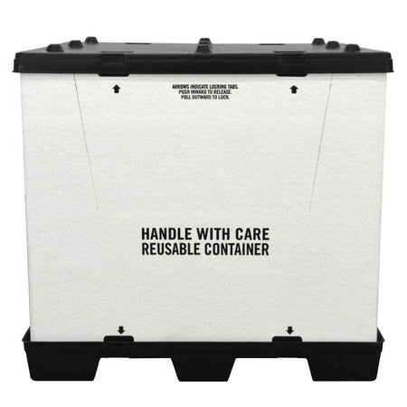 40x48x45 Pallet Pack Container Front view