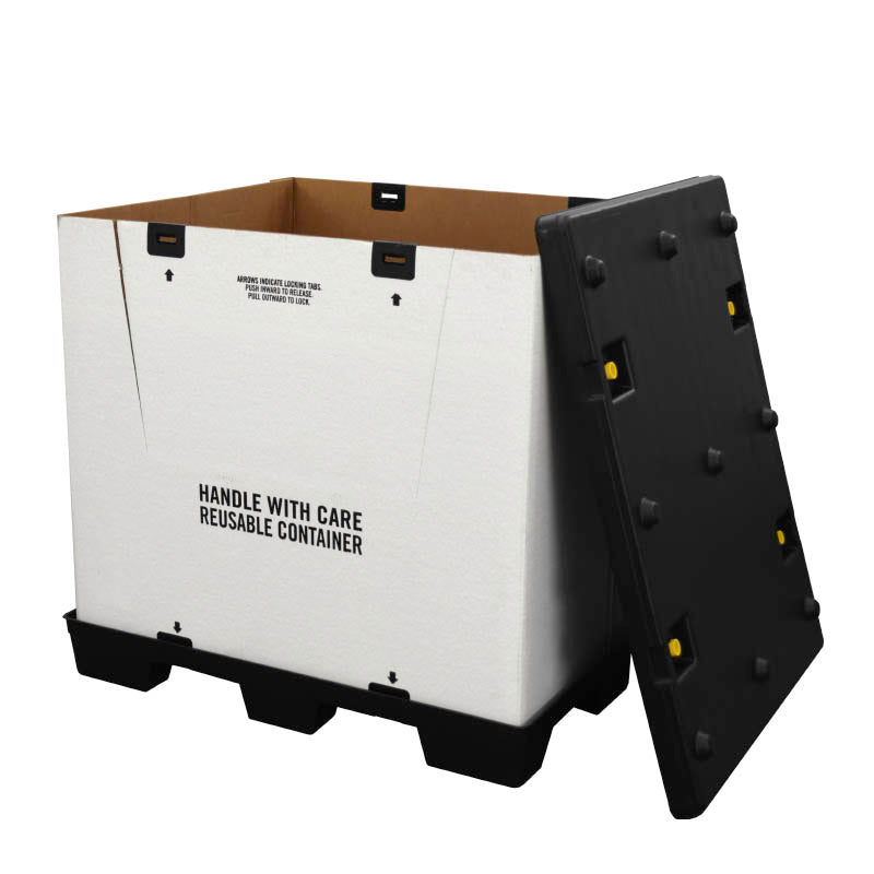 40x48x45 Pallet Pack Container top removed