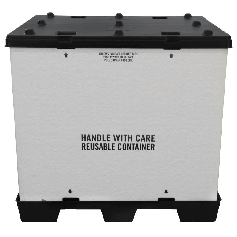 40" x 48" x 45" Pallet Pack Container front view