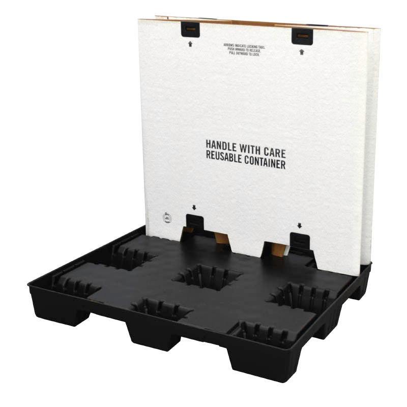 40" x 48" x 45" Pallet Pack Container sleeve folded