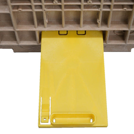 45" x 48" x 50" Hopper Bottom slide gate